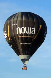 G-NFVB hot air balloon, added to the archive 27 August 2026. Photograph by Fay Shepherd