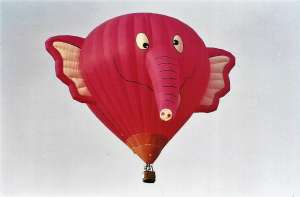 G-NLYB hot air balloon, a Cameron N-105, added to the archive 7 October 2026. Photograph by Risa