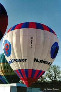 G-NPNP hot air balloon, added to the archive 27 August 2026. Photograph by G Duke