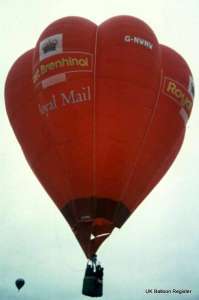 G-NWNW hot air balloon, a Cameron V-90, added to the archive 7 September 2026. Photograph by Mel Kirby