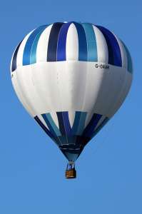 G-OAAM hot air balloon, a Cameron C-90, added to the archive 7 September 2026. Photograph by G Bann