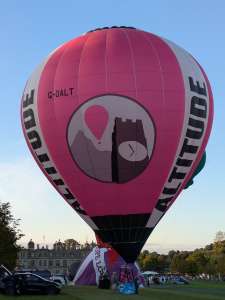 G-OALT hot air balloon, a Diamond S-77, added to the archive 25 September 2026. Photograph by Slitherthesnake