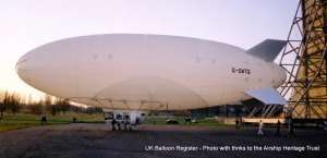 G-OATG hot air balloon, an Advanced Technologies Group AT-10. Photograph by the Airship Heritage Trust