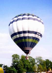 G-OCBC hot air balloon, a Cameron A-120, added to the archive 7 September 2026. Photograph by Balloon Spotters Archive