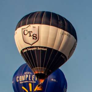 Cts hot air balloon G-OCTS, a Cameron Z-90