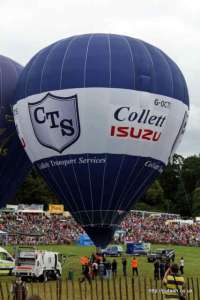 Cts hot air balloon G-OCTS, a Cameron Z-90. Photograph by G Bann