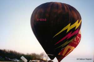 G-ODAD hot air balloon, added to the archive 27 August 2026. Photograph by G Duke