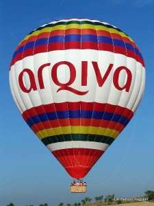 G-OEBC hot air balloon, an Ultramagic N-300. Photograph by UltraMagic Balloons