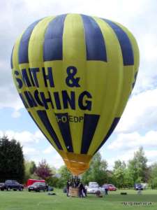 G-OEDP hot air balloon, a Cameron N-77, added to the archive 7 September 2026. Photograph by Balloon Spotters Archive