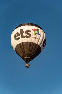 Ets hot air balloon G-OETS, an Ultramagic M-105. Photograph by Dave