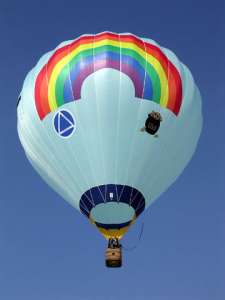 G-OGAY hot air balloon, a Balony Kubicek SPOL. S R.O. BB26. Photograph by Kubicek Balloons