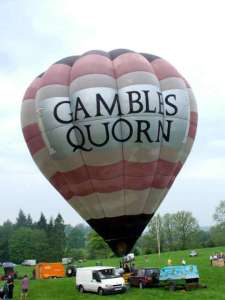 G-OGGS hot air balloon, a Thunder AX8-84, added to the archive 7 September 2026. Photograph by Balloon Spotters Archive
