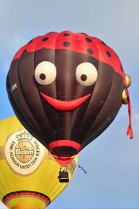 G-OIIY hot air balloon, an Ultramagic S-70, added to the archive 7 September 2026. Photograph by G Bann