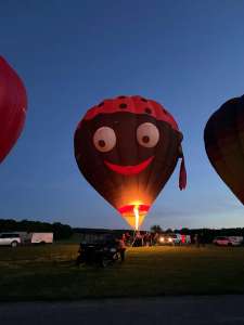 G-OIIY hot air balloon, an Ultramagic S-70, added to the archive 14 September 2026. Photograph by Cera168_