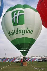 G-OINN hot air balloon, an Ultramagic H-31. Photograph by Sandy Mitchell