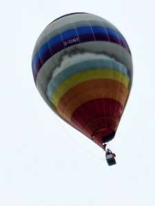 G-OINT hot air balloon, a Balony Kubicek SPOL. S R.O. BB20XR. Photograph by MSOO