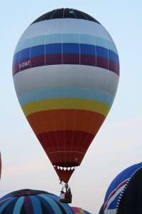 G-OINT hot air balloon, a Balony Kubicek SPOL. S R.O. BB20XR, added to the archive 7 September 2026. Photograph by Balloon Spotters Archive