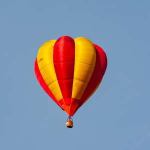 G-OJEN hot air balloon, a Cameron V-77