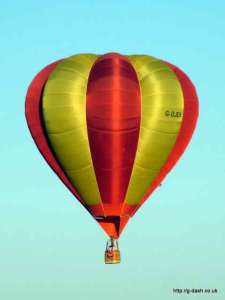 G-OJEN hot air balloon, a Cameron V-77, added to the archive 7 September 2026. Photograph by Balloon Spotters Archive