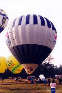 G-OKCC hot air balloon, added to the archive 27 August 2026. Photograph by Mike Clarke