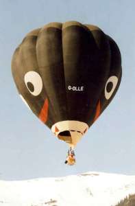 G-OLLE hot air balloon, added to the archive 27 August 2026. Photograph by Bill Teasdale