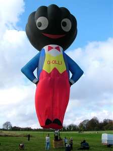 G-OLLI hot air balloon, a Cameron GOLLY-31 Special, added to the archive 7 September 2026. Photograph by Balloon Spotters Archive