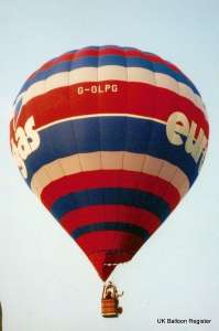 G-OLPG hot air balloon, added to the archive 27 August 2026. Photograph by G Duke