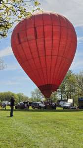 G-OMMM hot air balloon, a Thunder AND Colt Colt 90A