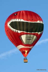 G-OPWR hot air balloon, a Cameron Z-90. Photograph by MJ Ballooning
