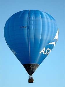 G-OSAT hot air balloon, a Cameron Z-105, added to the archive 7 September 2026. Photograph by Balloon Spotters Archive