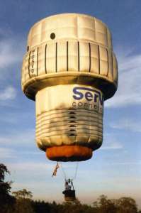 G-OSVO hot air balloon, added to the archive 27 August 2026. Photograph by Bill Teasdale