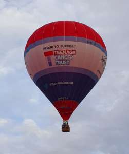 G-OTCT hot air balloon, a Cameron Z-105, added to the archive 22 September 2026. Photograph by George_Madd