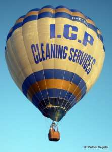 G-OTEL hot air balloon, added to the archive 27 August 2026. Photograph by Jamie Edwards