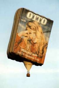 G-OTTO hot air balloon, added to the archive 27 August 2026. Photograph by Bill Teasdale