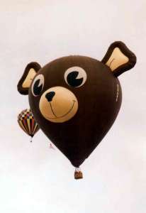 G-OURS hot air balloon, a SKY 120-24. Photograph by Bill Teasdale