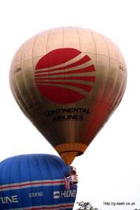 G-OUSA hot air balloon, added to the archive 27 August 2026. Photograph by Bill Teasdale