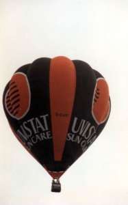 G-OUVI hot air balloon, added to the archive 27 August 2026. Photograph by Andrew Garrett