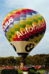 G-OWEL hot air balloon, added to the archive 27 August 2026. Photograph by G Duke