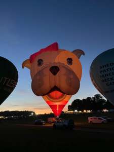 G-OWOF hot air balloon, a Cameron Z-105, added to the archive 14 September 2026. Photograph by Cera168_