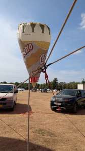 G-OZOE hot air balloon, a Lindstrand Balloons LBL Cornetto, added to the archive 23 September 2026. Photograph by DolperShay