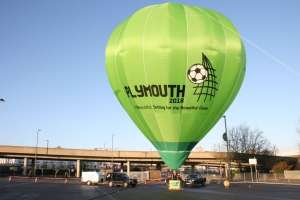 G-PAFC hot air balloon, a Cameron C-70. Photograph by Exclusive Ballooning