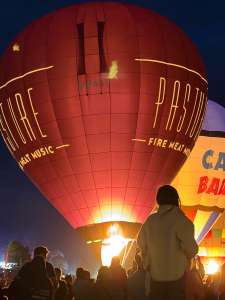 G-PAST hot air balloon, a Cameron Z-105, added to the archive 15 September 2026. Photograph by jack101