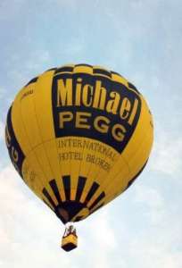 G-PEGG hot air balloon, added to the archive 27 August 2026. Photograph by Andrew Garrett