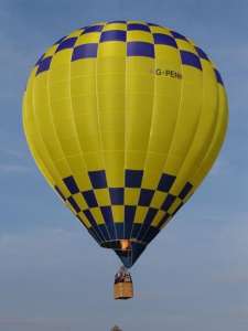 G-PENH hot air balloon, an Ultramagic M-90. Photograph by UltraMagic Balloons
