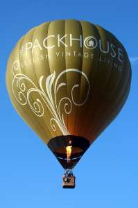G-PHSE hot air balloon, a Balony Kubicek SPOL. S R.O. BB26Z. Photograph by G Bann