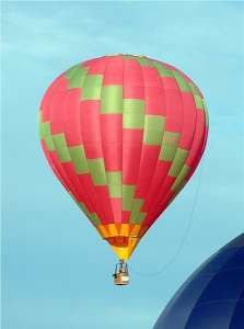 G-PINC hot air balloon, a Cameron Z-90. Photograph by Balloon Spotters Archive