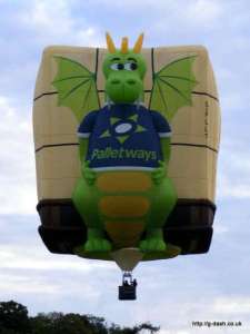 G-PLLT hot air balloon, added to the archive 27 August 2026. Photograph by Paul Coman