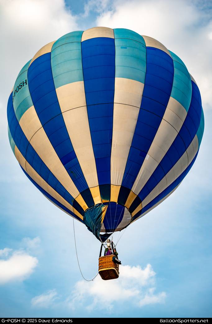 G-POSH hot air balloon, a Thunder AND Colt Colt 56A