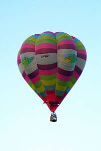 G-PRNT hot air balloon, a Cameron V-90, added to the archive 7 September 2026. Photograph by Balloon Spotters Archive