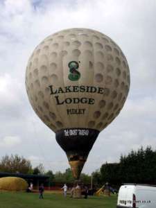 G-PUTT hot air balloon, a Cameron GOLF-76, added to the archive 7 September 2026. Photograph by Balloon Spotters Archive